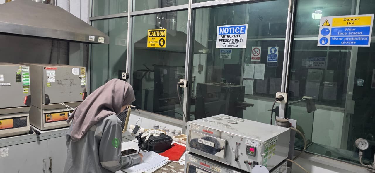 Fasilitas pengujian di BSPJI Palembang