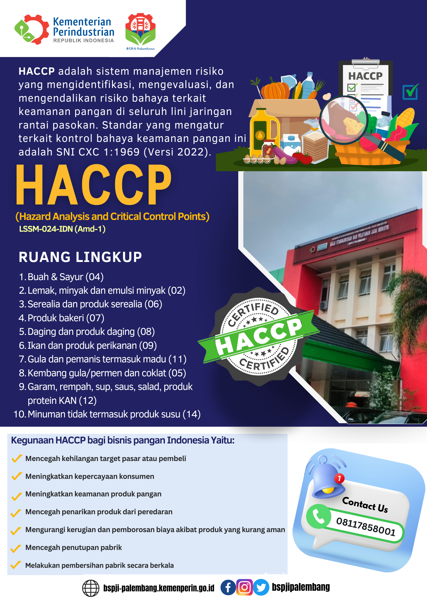Sertifikasi HACCP