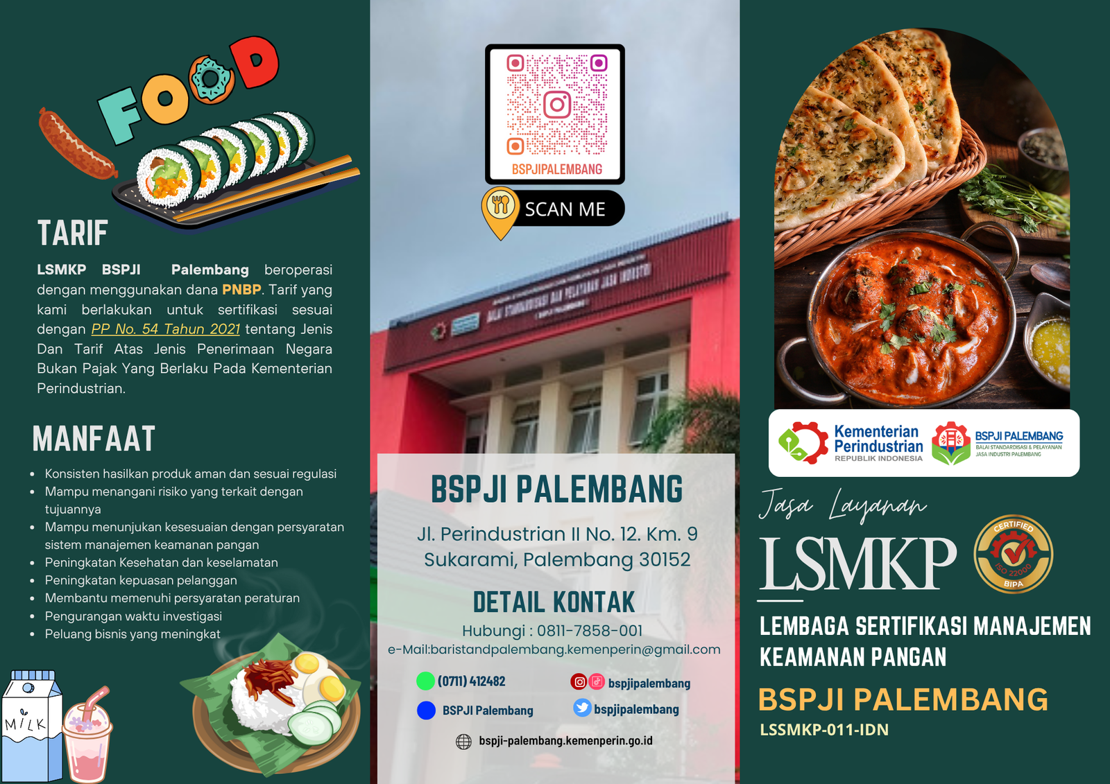 Sertifikasi Manajemen Keamanan Pangan (LSMKP)