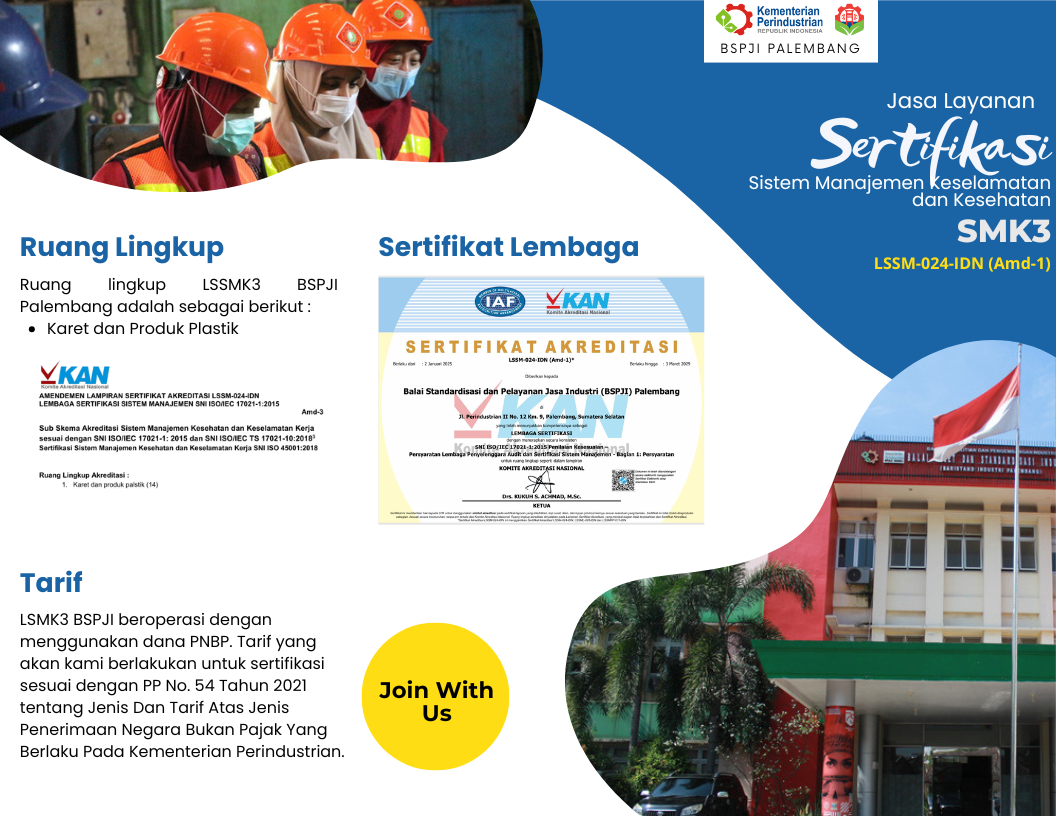 Sertifikasi Manajemen K3 (LSMK3)