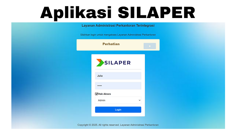 Aplikasi SILAPER