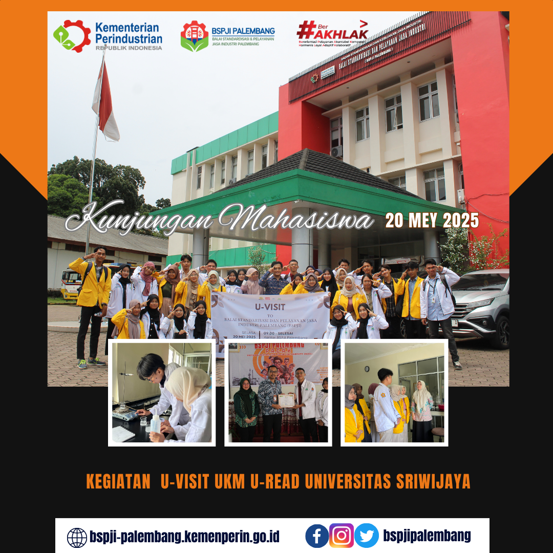 Kunjungan Unit Kegiatan Mahasiswa Universitas Sriwijaya Riset dan Edukasi  (UKM U-Read) ke BSPJI Palembang
